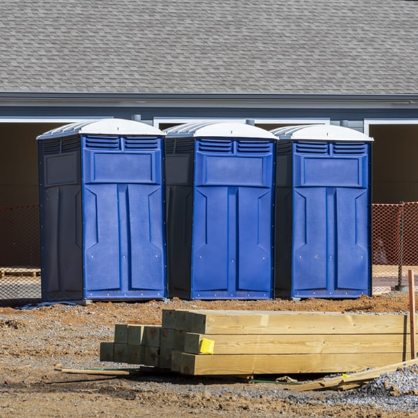 are there different sizes of portable toilets available for rent in Margaretta OH